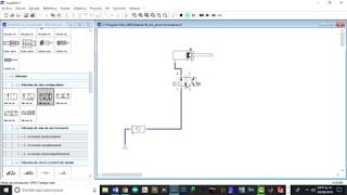 Fluidsim festo neumatica basica 2 pneumatics circuit diagram pneumatics diagram pneumatics diy [upl. by Harihs]