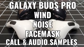 Which is the best for Calls Samsung Galaxy Buds Pro VS AirPods Pro [upl. by Wynne]