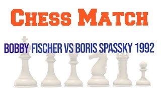 Bobby Fischer Vs Boris Spassky 1992 bobbyfischer borisspassky chess chessgame [upl. by Ennylhsa]