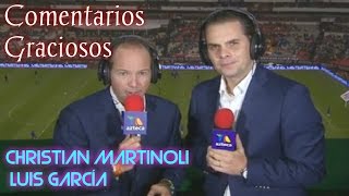 Los Comentarios Más Graciosos de Martinoli y Luis García [upl. by Acissj928]