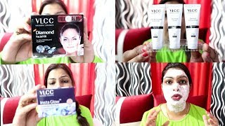 VLCC Diamond Bleach amp VLCC Diamond Facial At Home  Review amp Demo [upl. by Sulrac]