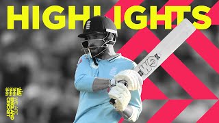 England v Pakistan  Highlights  Babar Hits 158 As Vince Stars  3rd Men’s Royal London ODI 2021 [upl. by Auot697]