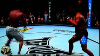 UFC 145 Jon quotBonesquot Jones vs quotSugaquot Rashad Evans [upl. by Milman563]