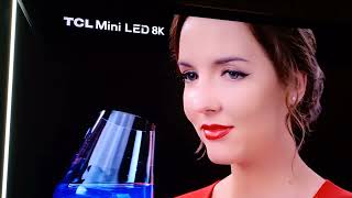 CES 2022 TCL Slim 8K Mini LED Tech Demo [upl. by Matias]