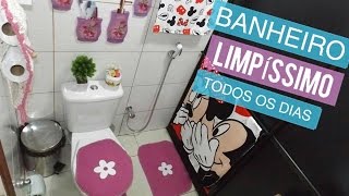 BANHEIRO LIMPÍSSIMO BRILHANDO E CHEIROSO TODOS OS DIAS [upl. by Coop728]