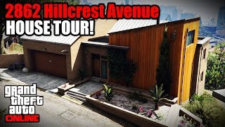 GTA 5 Online  2862 Hillcrest Avenue House Tour [upl. by Allyn]