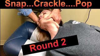 Full Spine Chiropractic Adjustment with LOUD CRACKS [upl. by Nylasoj]