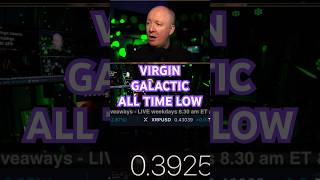 SPCE Stock  Virgin Galactic ALL TIME LOW [upl. by Therron595]