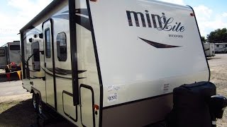 SOLD 20155 Rockwood Mini Lite 2306 Ultralite Bunkhouse Travel Trailer in Coldwater MI [upl. by Anua410]