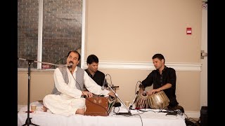 Shah Wali Ustad in USA classical ghazal [upl. by Nebra972]