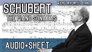 Schubert  The Complete Piano Sonatas AudioSheet Kempff [upl. by Arnon429]