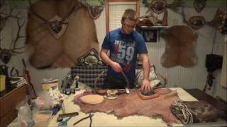 Howto professionally plaque mount deer antlers  PT 1 of 2 [upl. by Atsillak380]