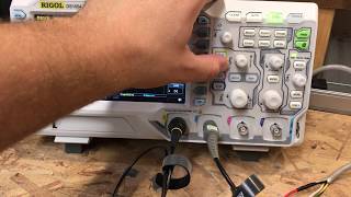 Household AC Frequency and Waveform on oscilloscope  direct compared to isolation transformer [upl. by Godfrey116]