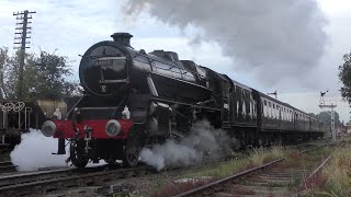 LMS Stanier Class 5  5305 as 44984  Great Central Railway  Leicestershire  England [upl. by Nnairahs]