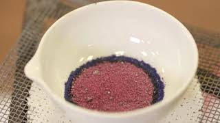 Science Demos  Cobalt Chloride [upl. by Aliam731]