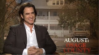 Dermot Mulroney  August Osage County Interview HD [upl. by Nivle536]