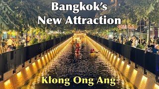 🇹🇭 BANGKOKS NEW ATTRACTION  Klong Ong Ang VLOG 🎥 [upl. by Ardnek911]