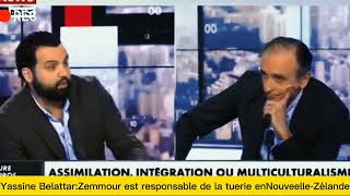 Yassine Belattar accuse Eric Zemmour  quotIl est responsable de la tuerie en NouvelleZélandequot [upl. by Inava992]