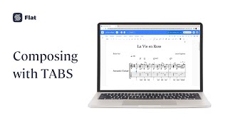 Flat tutorial How to write TABS [upl. by Josee]