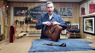 Coach Metropolitan Slim Briefcase Review by Master Leather Craftsman Joseph Marcellino [upl. by Airetnuhs]