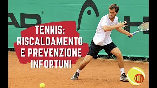 ALLENAMENTO CON ELASTICI PER PREVENIRE INFORTUNI NEL TENNIS [upl. by Ayrolg]