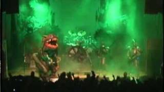 GWAR Live  GorGor VS Jewcifer [upl. by Kippy]