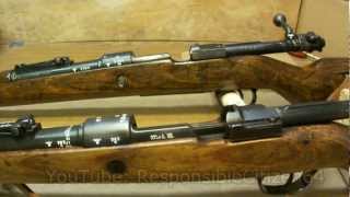 Mauser K98 Differences 42 vs BYF [upl. by Rabka765]