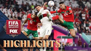 Morocco vs Portugal Highlights  2022 FIFA World Cup  Quarterfinals [upl. by Suiratnod]