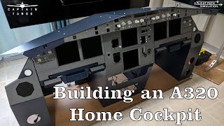 Building an A320 Home Cockpit  4 Months in less than 4 Minutes  Flight Simulator Setup [upl. by Naujet540]