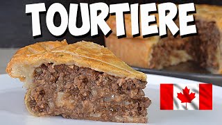 Tourtiere traditional French Canadian meat and potato pie [upl. by Shoifet]