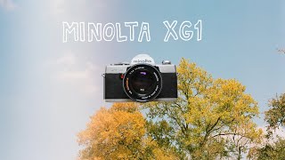 MINOLTA XG1  THE ULTIMATE DAD FILM CAMERA [upl. by Abrahan]