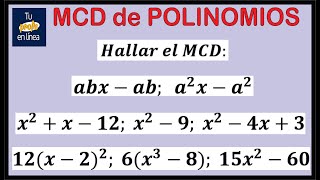 Máximo Común Divisor de Polinomios [upl. by Pinebrook]