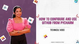 How to Configure and Use Github From PyCharm  How to Connect GitHub with PyCharm [upl. by Stickney]