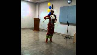 Nikita Kahpeaysewat Pow Wow Dancing [upl. by Oneladgam]