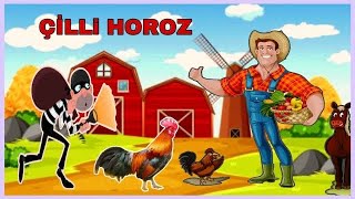 Horozumu Kaçırdılar  Çilli Horozum Şarkısı  Horoz Şarkısı  Bebek Şarkıları  Eğitici Videolar [upl. by Zoarah]