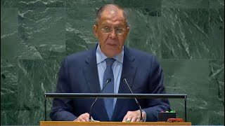 DISCOURS DÉNONCIATEUR DE SERGUEÏ LAVROV À LA 79ème ASSEMBLÉE DE lONU [upl. by Marcoux]