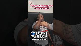 Coach shows why punching out of a front choke won’t work lasvegascombatacademy [upl. by Kristopher377]