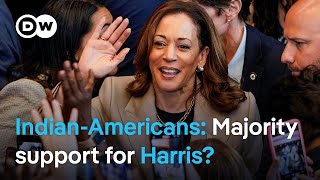 What do IndianAmericans in California think of Kamala Harris  DW News [upl. by Ssilb317]