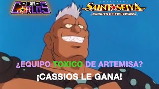 CASSIOS DESTRUYE A EQUIPOS DE ARTEMISA  SAINT SEIYA AWAKENING [upl. by Alyehc]