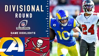 Rams vs Buccaneers Divisional Round Highlights  NFL 2021 [upl. by Libenson612]