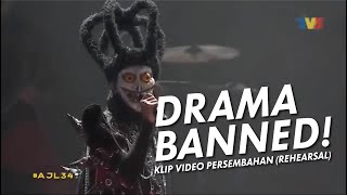 Video Persembahan Drama Band Di AJL34 Rehearsal [upl. by Ribble]