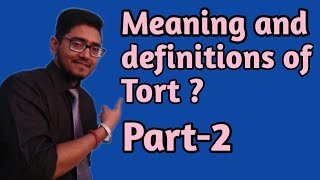 definitions of tort part2 lawoftort civillaw whataredefinitionsoftort lawswithtwins [upl. by Nyrak36]