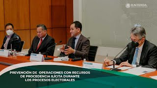 Prevención de operaciones con recursos de procedencia ilícita durante los procesos electorales [upl. by Nospmas700]