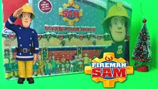 Fireman Sam Toy Advent Calendar 2018 Feuerwehrmann Sam 🚒 Christmas Adventskalender [upl. by Iseabal341]