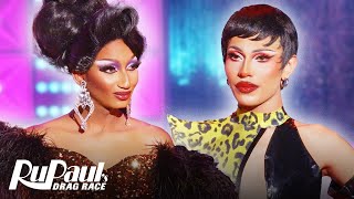 Jorgeous and Angeria’s Whitney Houston Lip Sync 👑 RuPaul’s Drag Race [upl. by Neilla]