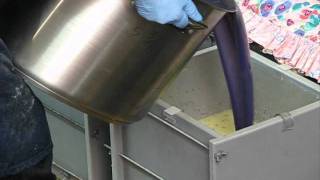 Making French Lavender Soap Narrated [upl. by Retloc]