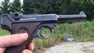 Luger 765 Parabellum SemiAuto Pistol [upl. by Hellene623]