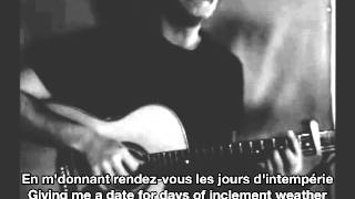 Francart sings George Brassens LOrage The Storm French amp English Subtitles [upl. by Refinej686]