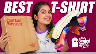 5 Best The Souled Store Oversized TShirt Haul Review 2023  One Chance Women [upl. by Indihar]