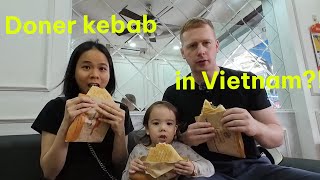 Brentwood Family in Vietnam – Eating Turkish Food in Vietnam [upl. by Edveh]